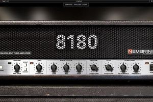 Nembrini Audio 8180 Monster Tube - эмуляция гитарного усилителя Peavey 5150