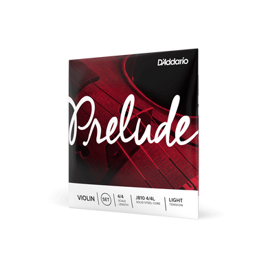 D'ADDARIO PRELUDE VIOLIN STRING SET 4/4 Scale Light Tension