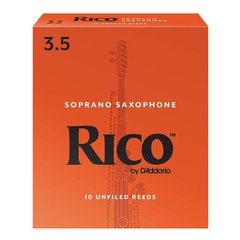 D`ADDARIO RIA1035 Rico by D'Addario - Soprano Sax #3.5 - 10 Box