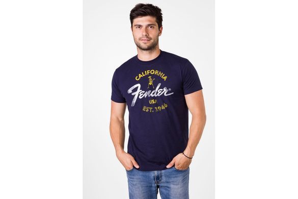 Футболка FENDER T-SHIRT BAJA BLUE