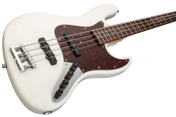 SADOWSKY MetroLine 21-Fret Vintage J/J Bass, Alder, 4-String (Solid Olympic White High Polish)