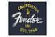 Футболка FENDER T-SHIRT BAJA BLUE