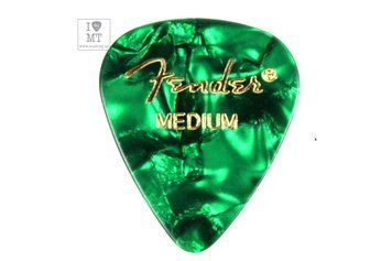 Медиатор FENDER 351 GREEN PICK GROSS MEDIUM