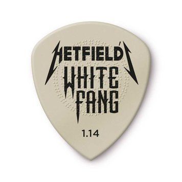 DUNLOP PH122P1.14 Hetfield's White Fang Custom Flow Pick 1.14mm (6 Pack)