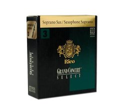 RICO Grand Concert Select - Soprano Sax #3.5 - 10 Box