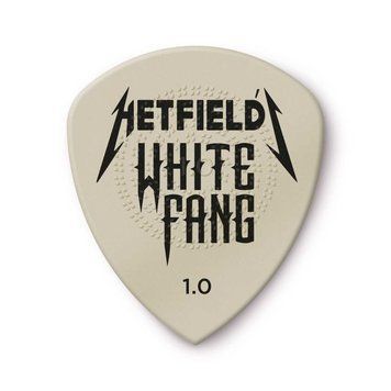 DUNLOP PH122P1.00 Hetfield's White Fang Custom Flow Pick 1.00mm (6 Pack)