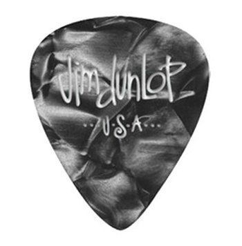 DUNLOP 483P02HV GENUINE CELLULOID BLACK PEARL HEAVY