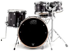 DW PERFORMANCE SERIES 5-PIECE SHELL PACK MAPLE SNARE (EBONY STAIN)