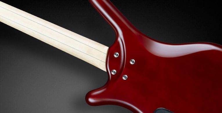 WARWICK ROCKBASS CORVETTE BASIC, 4-STRING (BURGUNDY RED TRANSPARENT SATIN)
