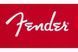 Футболка FENDER T-SHIRT SPAGHETTI LOGO DAKOTA RED