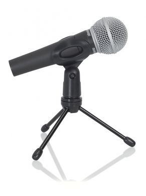 GATOR FRAMEWORKS GFW-MIC-0250 Wired Mic Mini Tripod Desktop Stand