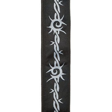 D'ADDARIO PLANET LOCK GUITAR STRAP (BARBED WIRE)