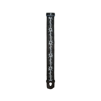 D'ADDARIO PLANET LOCK GUITAR STRAP (BARBED WIRE)