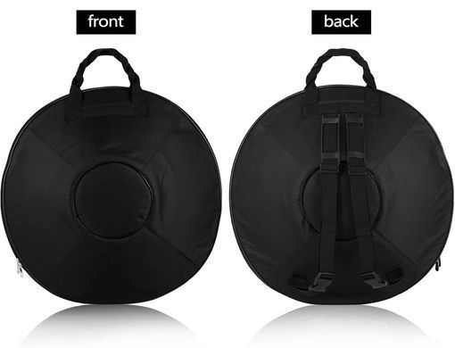 FZONE HP22I10N-Mandala Black - Handpan Drum 22"