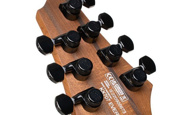 Електрогітара CORT KX707 EverTune (Open Pore Black)