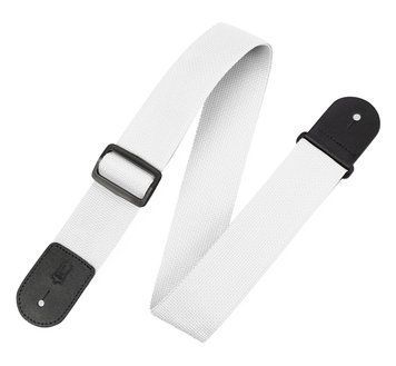 LEVY'S M8POLY-WHT CLASSICS SERIES POLYPROPYLENE GUITAR STRAP (WHITE)