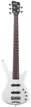WARWICK ROCKBASS CORVETTE BASIC, 5-STRING (SOLID WHITE HIGH POLISH)