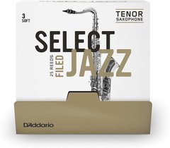D`ADDARIO RSF01TSX3S-B25 Select Jazz - Tenor Sax Filed 3S - 25 Box