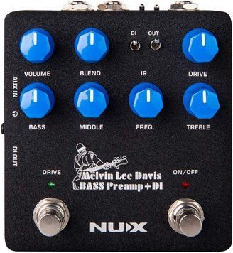 NUX MLD Bass Preamp + DI Pedal (NBP-5)