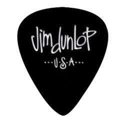 DUNLOP 483P03XH GENUINE CELLULOID BLACK CLASSIC EXTRA HEAVY