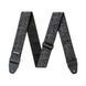 DUNLOP D6714 JACQUARD BLACK THISTLE STRAP