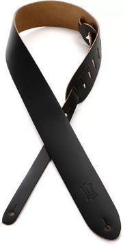 LEVY'S M12-BLK CLASSICS SERIES GUITAR STRAP (BLACK)