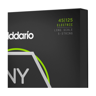 D'ADDARIO NYXL45125 NYXL BASS LIGHT TOP / MEDIUM BOTTOM 5-STRING (45-125)
