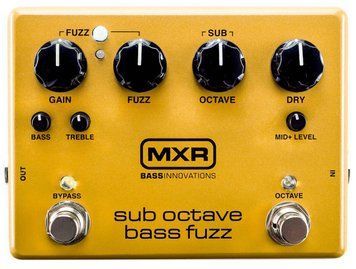 DUNLOP M287 MXR SUB OCTAVE BASS FUZZ