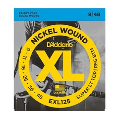 D`ADDARIO EXL125 XL SUPER TOP / REGULAR BOTTOM (09-46)
