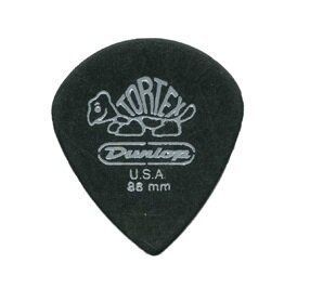 DUNLOP 482P.88 TORTEX PITCH BLACK JAZZ PLAYERS PACK 0.88