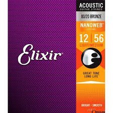 Струны для акустической гитары Elixir AC NW LM