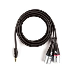 D`ADDARIO PW-MPXLR-06 Custom Series 1/8” to Dual XLR Audio Cable (1.8m)