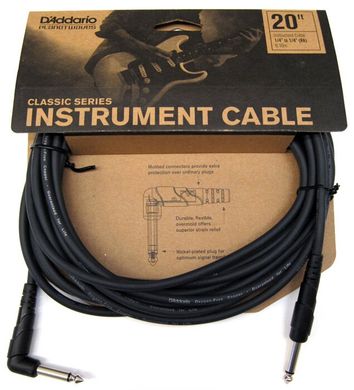 D`ADDARIO PW-CGTRA-20 Classic Series Instrument Cable (6m)