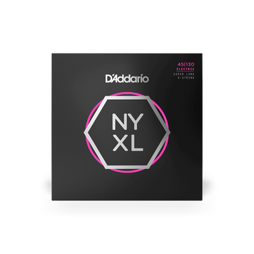 D'ADDARIO NYXL45130SL NYXL BASS REGULAR LIGHT 5-STRING, Super Long Scale (45-130)
