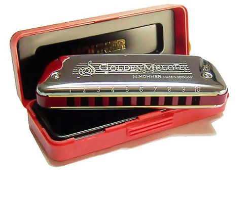 Губна гармошка Hohner Golden Melody D-major M542036X