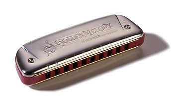 Губна гармошка Hohner Golden Melody F-major M542066