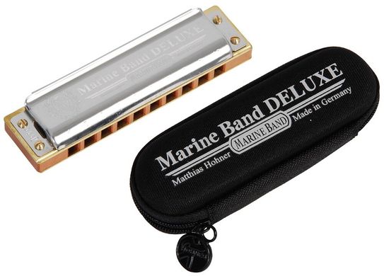 Губна гармошка Hohner Marine Band Deluxe C-maj M200501X