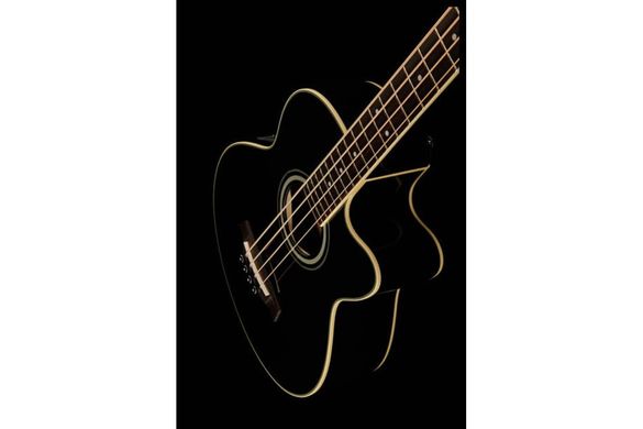 IBANEZ AEB8E BLACK Бас-гитара акустическая