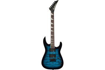 Электрогитара JACKSON JS SERIES DINKY JS20 DKQ 2PT TRANSPARENT BLUE BURST