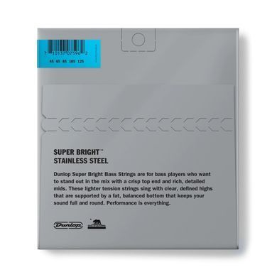 DUNLOP DBSBS45125 SUPER BRIGHT STEEL (45-125)