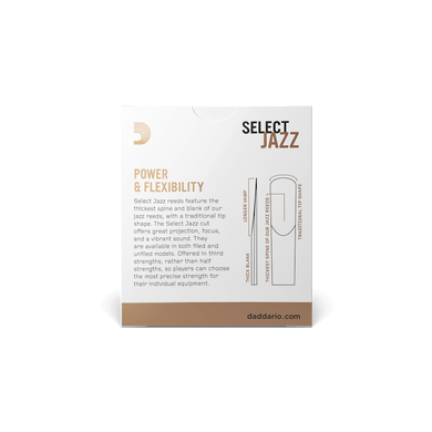 D`ADDARIO RRS10ASX2M Select Jazz - Alto Sax Unfiled 2M - 10 Box
