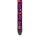 DUNLOP JIMI HENDRIX BLACKLIGHT MONTEREY PINK STRAP