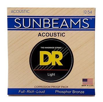 DR Strings SUNBEAM Acoustic Phosphor Bronze - Light (12-54)