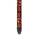 DUNLOP JIMI HENDRIX BLACKLIGHT MONTEREY ORANGE STRAP