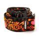 DUNLOP JIMI HENDRIX BLACKLIGHT MONTEREY ORANGE STRAP