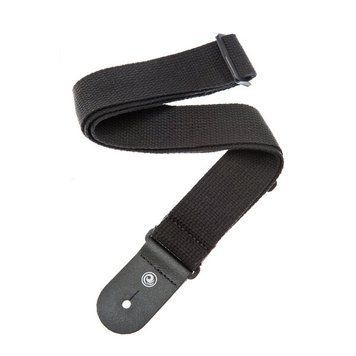 PLANET WAVES PW50CT00 Cotton Guitar Strap, Black