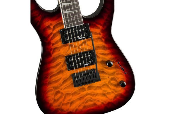 Електрогітара JACKSON JS SERIES DINKY JS20 DKQ 2PT TRANSPARENT TOBACCO BURST