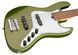 SADOWSKY METROEXPRESS 21-FRET VINTAGE J/J BASS, MORADO, 4-STRING (SOLID SAGE GREEN METALLIC SATIN)