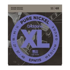 D`ADDARIO EPN115 XL PURE NICKEL BLUES/JAZZ ROCK 11-48