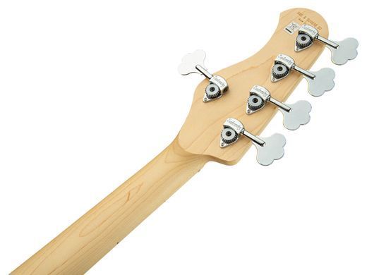 SADOWSKY METROEXPRESS 21-FRET VINTAGE J/J BASS, MAPLE, 5-STRING (OCEAN BLUE METALLIC HIGH POLISH)